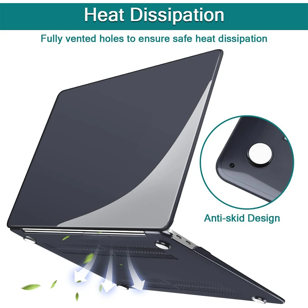 حافظة كمبيوتر محمول لماك بوك اير 13.6 M4 M3 M2 A2681 A3113 A3240 Air13.3 A1932 A2179 A2337 حافظة ماك بوك برو 13 A2251 Air15