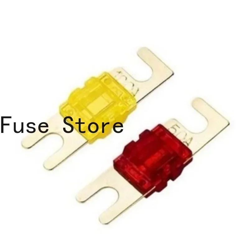3PCS Small Fork Bolt Fuse Flat  Automobile Plug  Quality Assurance 42mm 32V 200A