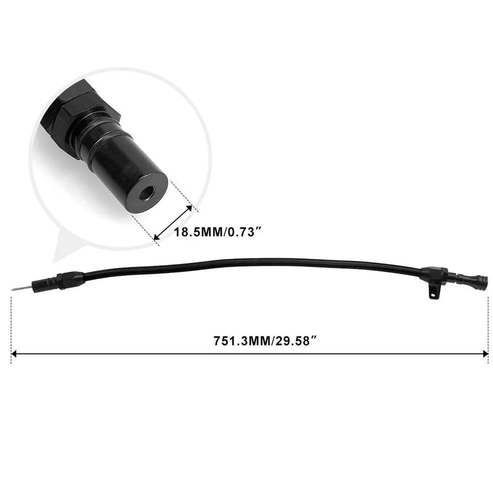 Car Flexible Firewall Mount Transmission Dipstick For TH350 For TH400 Turbo 350 400 Car Accessories view 6