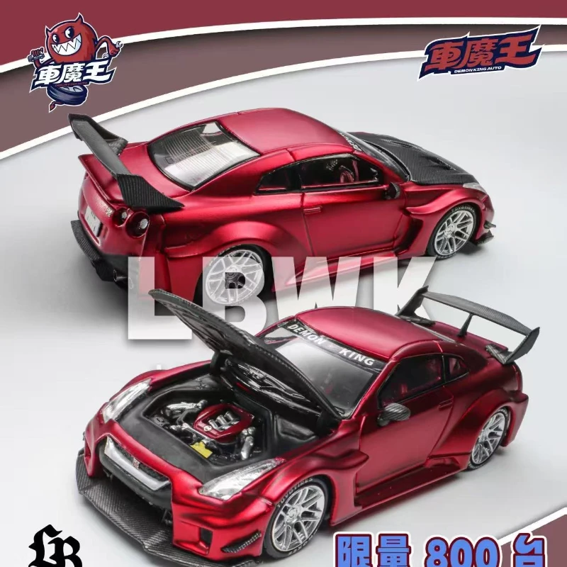 1:64، نموذج لعبة سيارة محاكاة مصغر مصنوع من خليط معدني محدود، هدية تزيينية قابلة للجمع للبالغين.