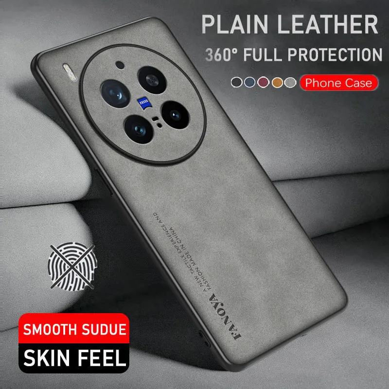 

Роскошный кожаный чехол для Vivo X300 Pro, противоскользящий чехол, чехол для мобильного телефона Vivo X300 X300 Pro Fundas Vivo X100 X200 Pro