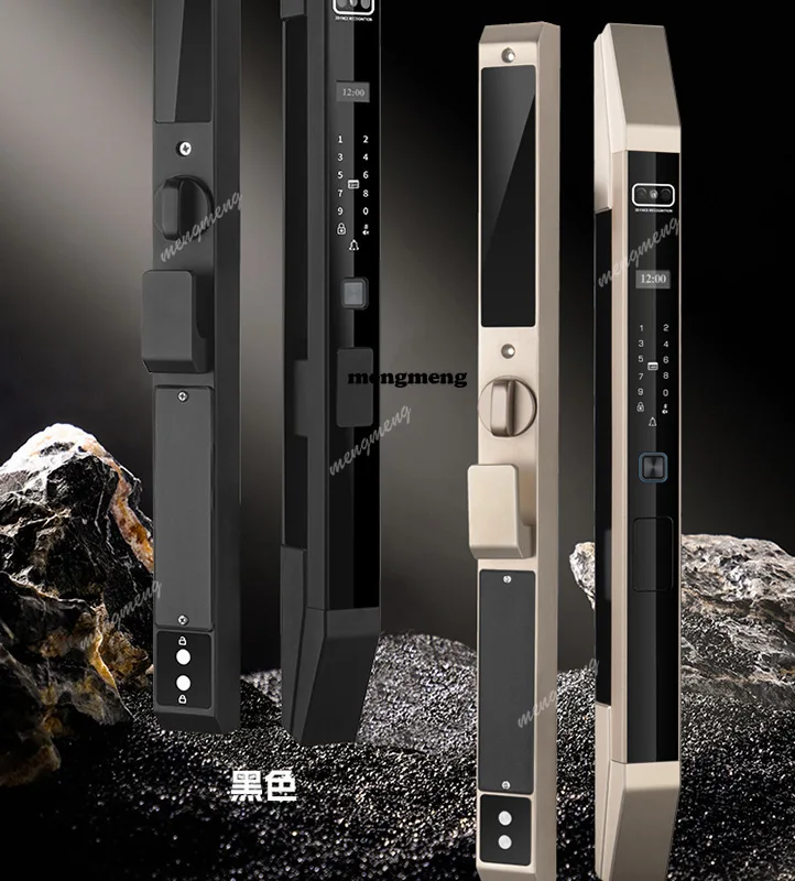 Automatic facial recognition, palm print recognition, smart lock, broken bridge aluminum fingerprint lock,  password lock