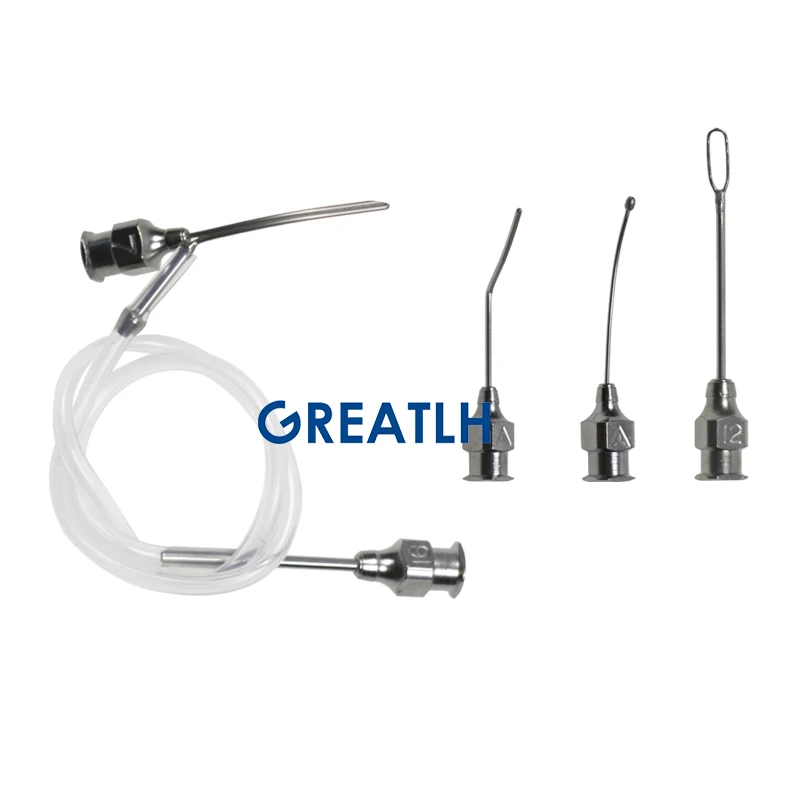 21pcs Titanium Alloy  Cataract Ophthalmic Instrument Set With Silicone Sterilization Box