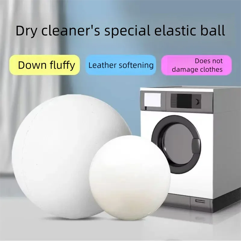 15-50mm Solid Silicone Ball for Laundry Drying Elastic Ball Drying Down Jacketfluffy Leather Jacketsoft Anti Caking Rubber Ball