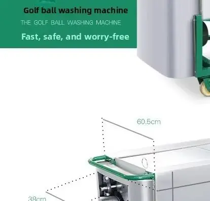 Golf ball washing machine, driving range equipment, golf supplies, stainless steel automatic ball washing machine
