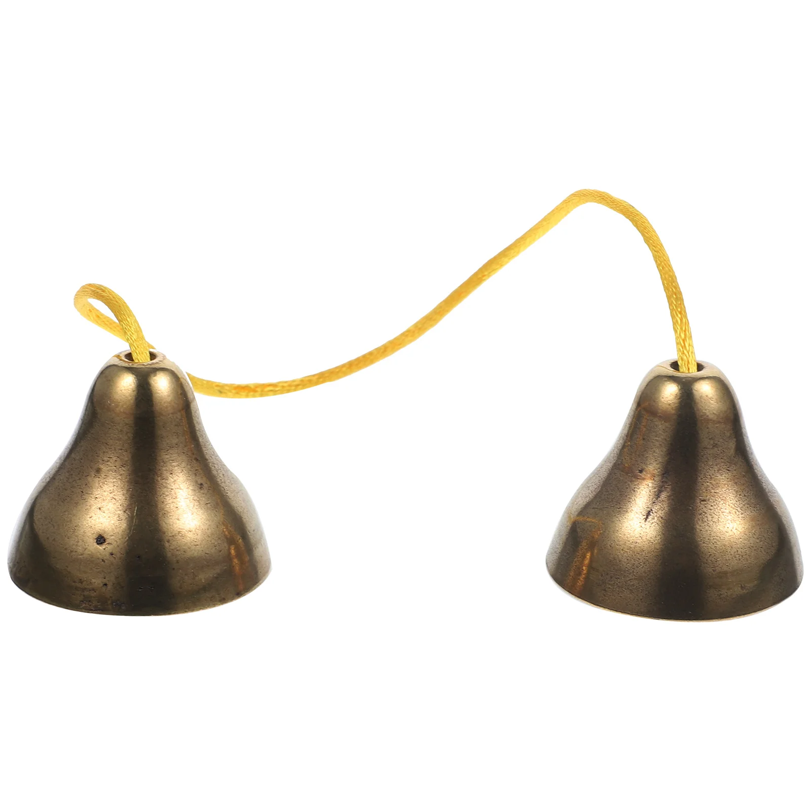 Bronze Touch Bell Service Small Bells Cymbal Cymbals Vintage Yoga Religious Metal Hand Brass Child