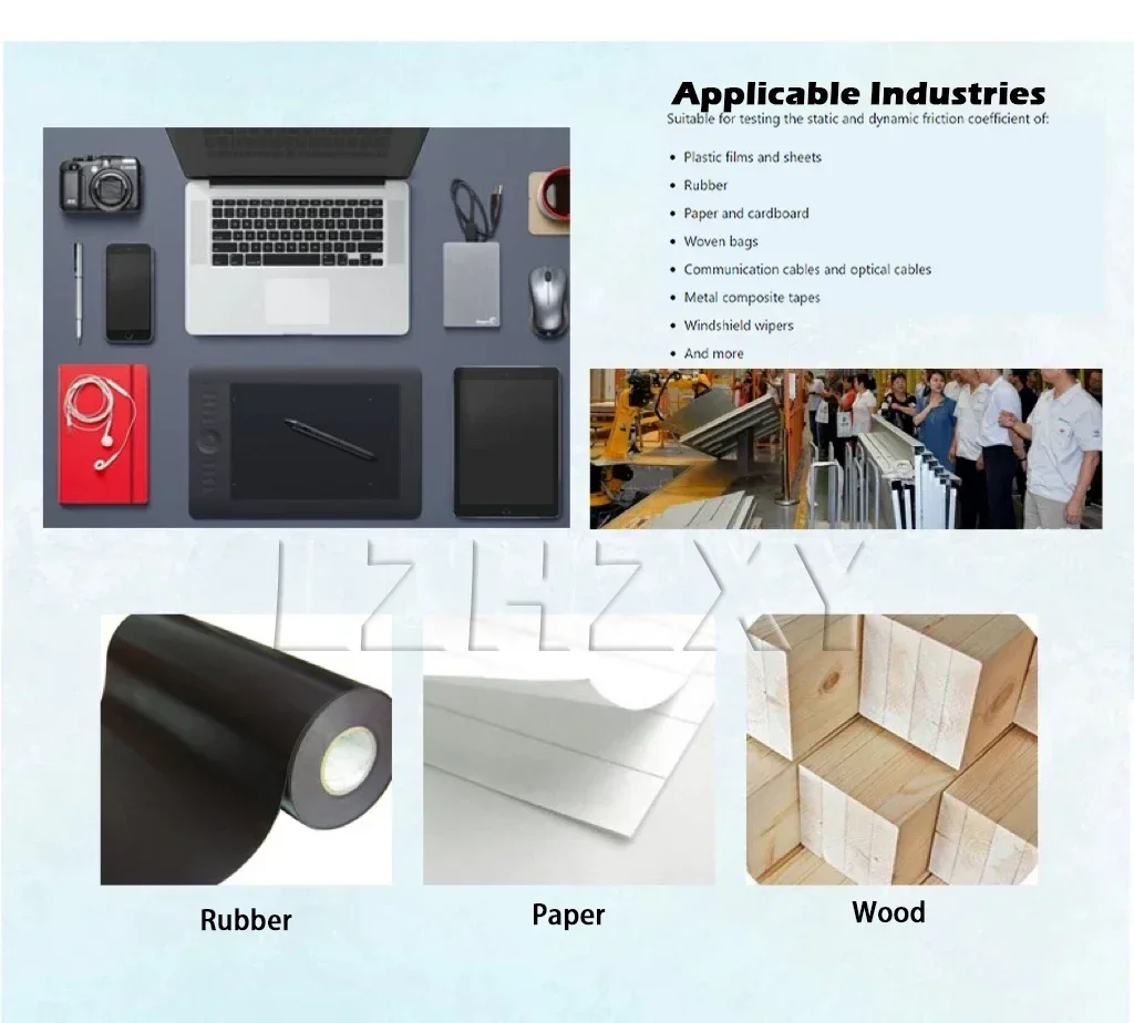 Multifunctional Friction Coefficient Tester Plastic Film and Metal Flaky Paper