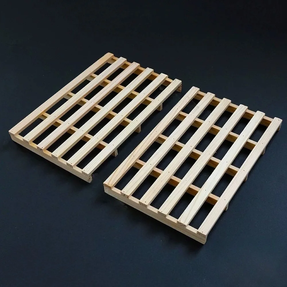 Wooden Pallet Freight Wooden Frame for Tamiya 1/14 RC Truck 1:14 RC Excavator Upgrade Accessories - view 3