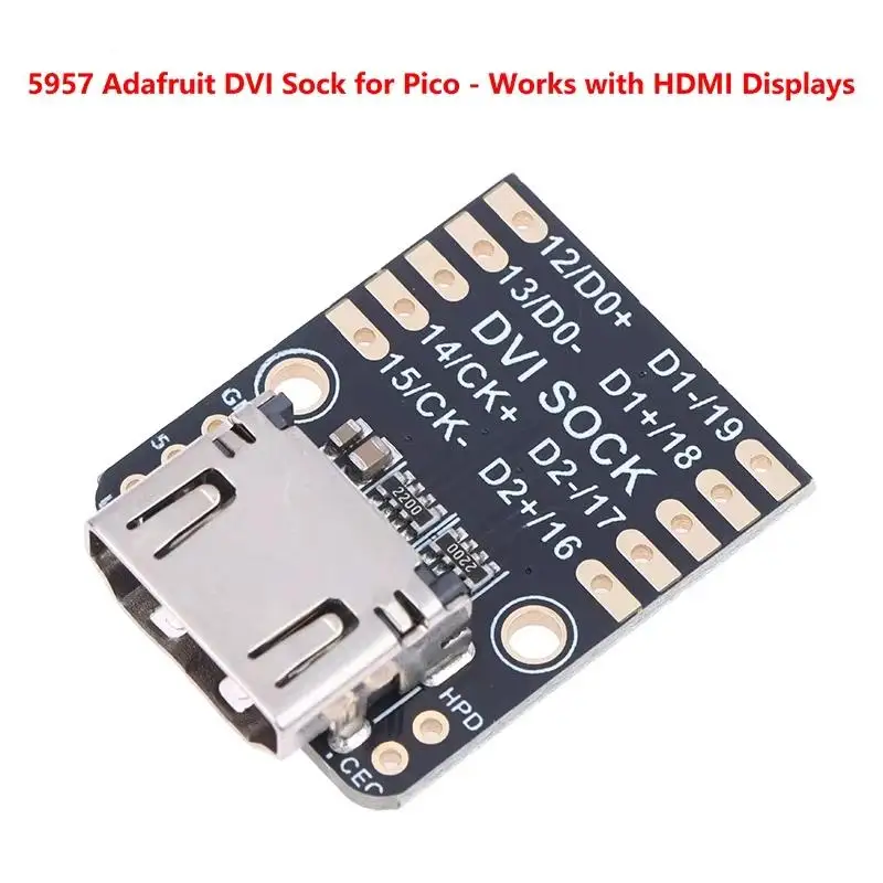 1Pcs Works With Displays Graphics Output Interface High Quality 5957 DVI Sock For Adapter Accessories