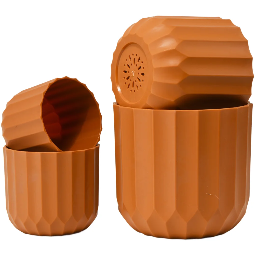 PP Resin Flower Pot for Succulents Roses and Small Plants Scandinavian Style Indoor Outdoor 10.5x9.5cm to 20x18cm