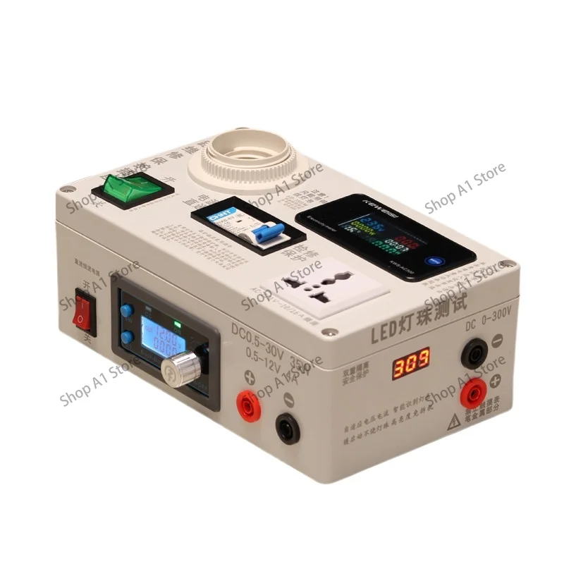 Short circuit protection tester, multi-function power supply induction cooker detector, power current LED lamp bead test