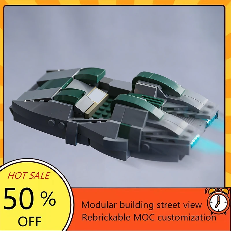 

201PCS Popular Space War Movie Model MOC Building Bricks Spaceship Modular Technology Gifts Holiday Assemble Children Toy Suit