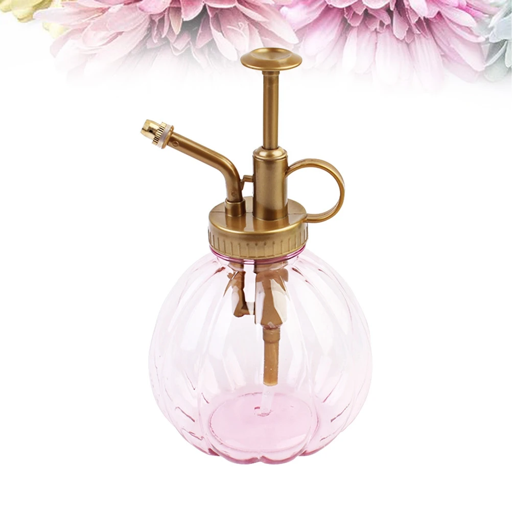

Plastic Watering Can Hand Pressure Sprayer Garden Pumpkins Shaped Mist Bottle Plant Waterer Outdoor Indoor Flower Succulent