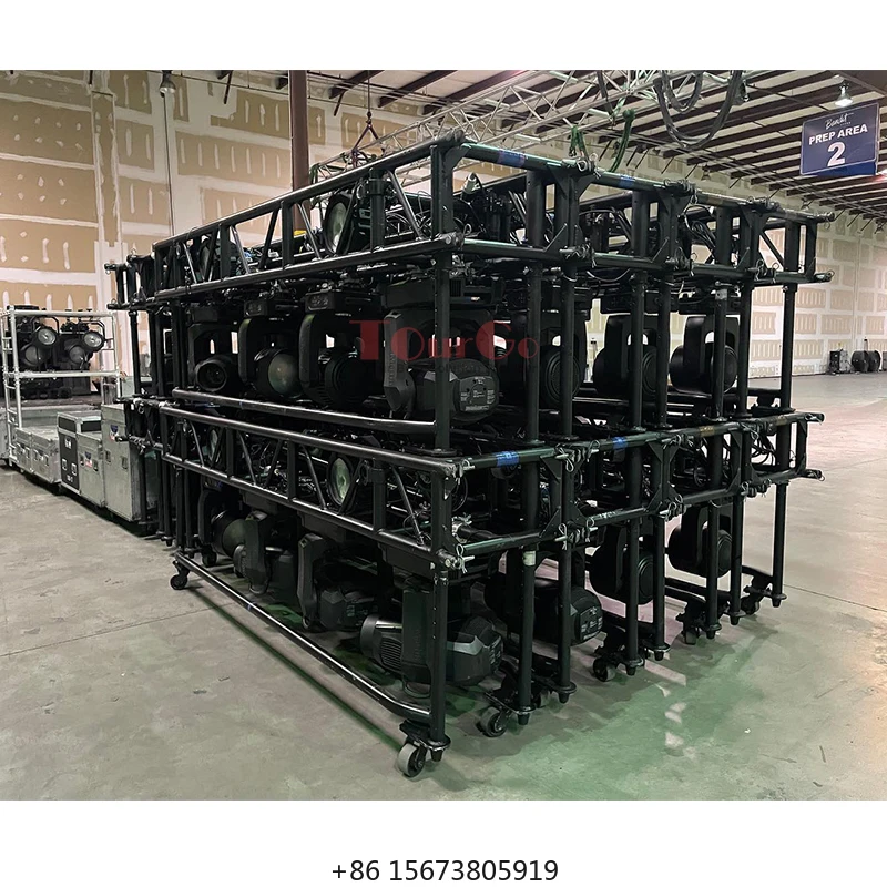 Height Adjustable Moving Head Lights PRT Touring Truss System Pre Rig Lighting Truss