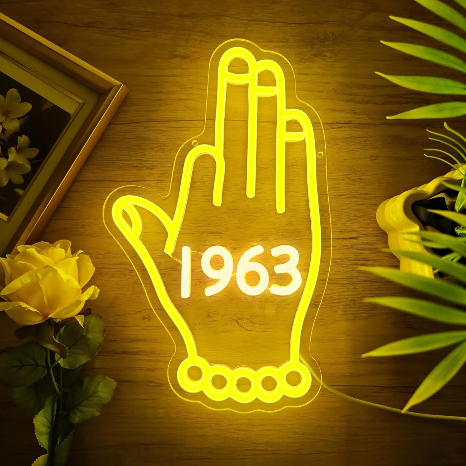 

1963 Iotas Neon Sign Dimmable Neon Lights for Bar Club Bedroom Man Cave Party Decor Aesthetics Draw Birthday Gifts