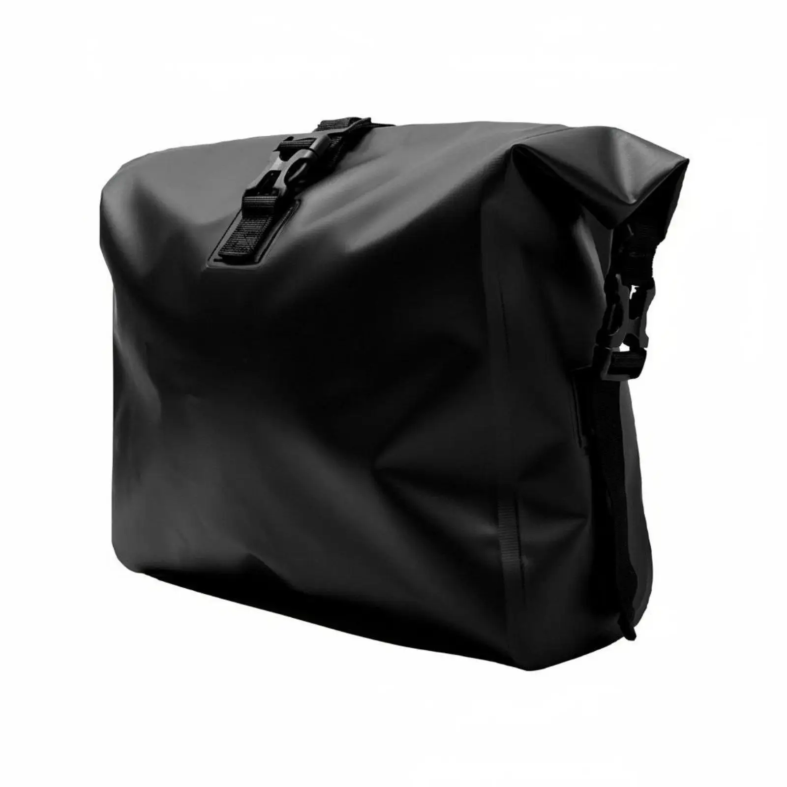 Waterproof Pouch PVC Mesh Fabric Bike Handlebar Organizer Large Capacity Bag for Electric Bicycle Storage