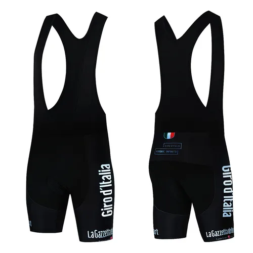 Imagen 2 del producto Tour De Giro D'ITAL pantalones cortos con pechera para ciclismo, pantalones cortos transpirables acolchados para bicicleta De montaña para hombre, pantalones cortos para bicicleta Licra, pantalones cortos para ciclismo MTB