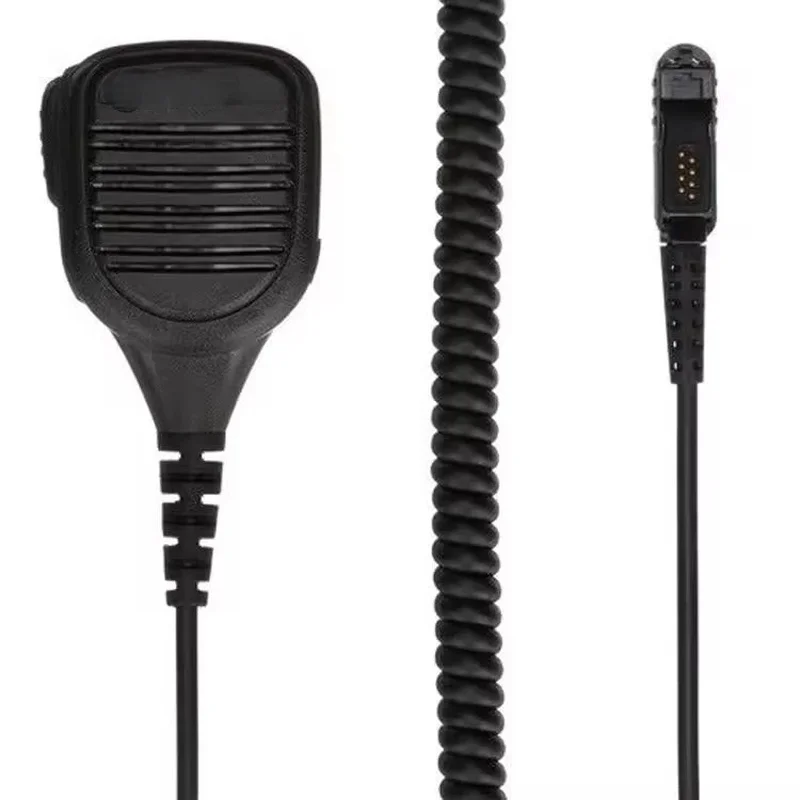 PMMN4073 Ribbon Microphone for DP4800 Series Walkie Talkie Wired Communication Handheld Microphone