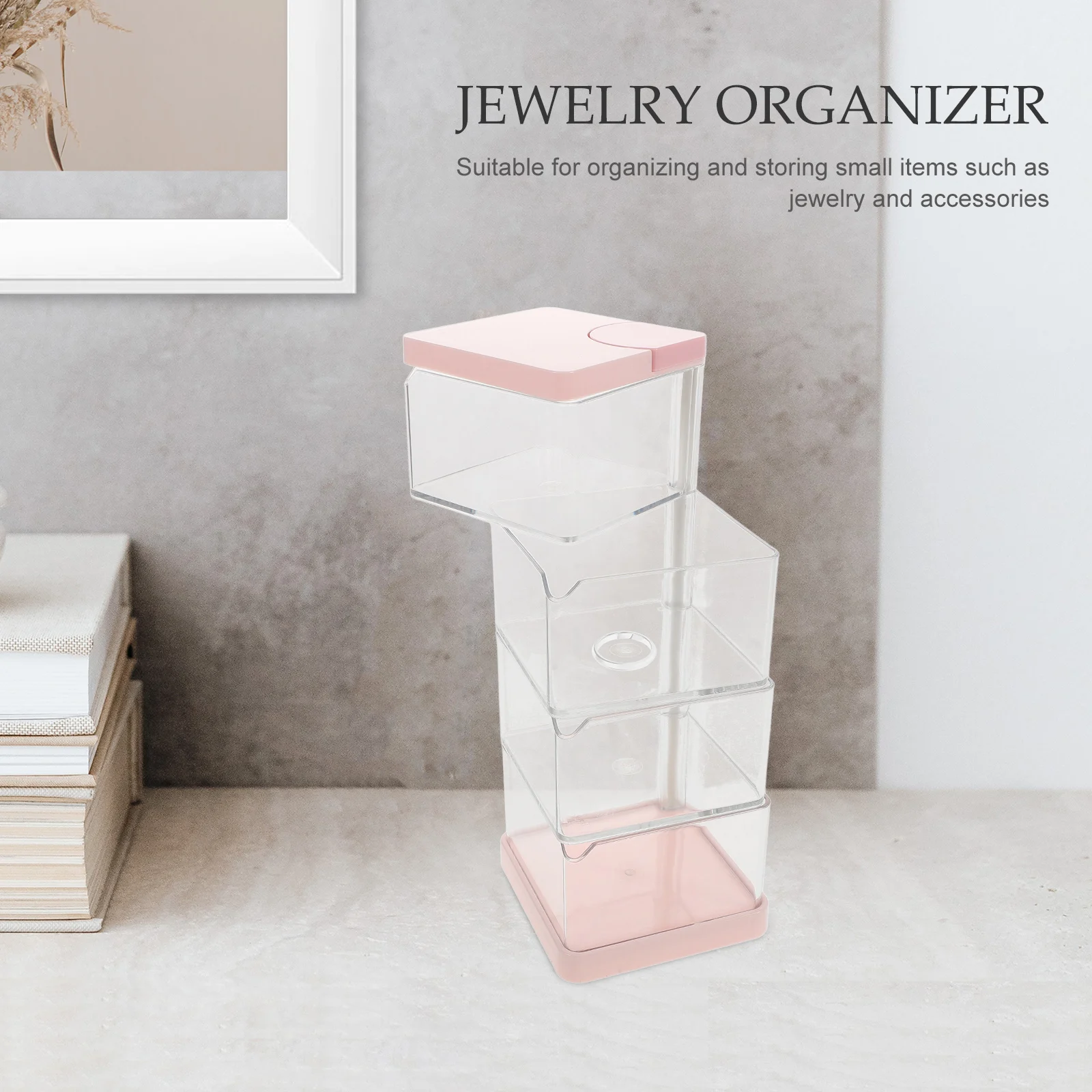 

Jewelry Storage Box Accessories Organizer Hair Clip Container Display Case For Necklace Earrings Multi Specification Neat Easy