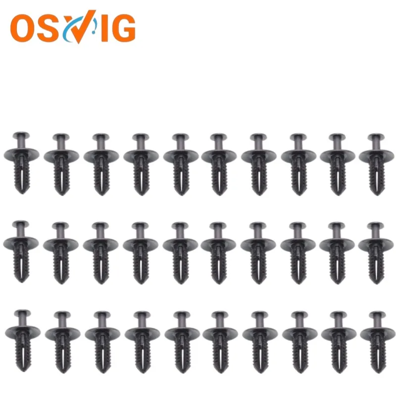 30pcs A1249900492 Suitable for bmw and mercedes-benz car fender bumper inner liner pin rivets decorative panel fasteners