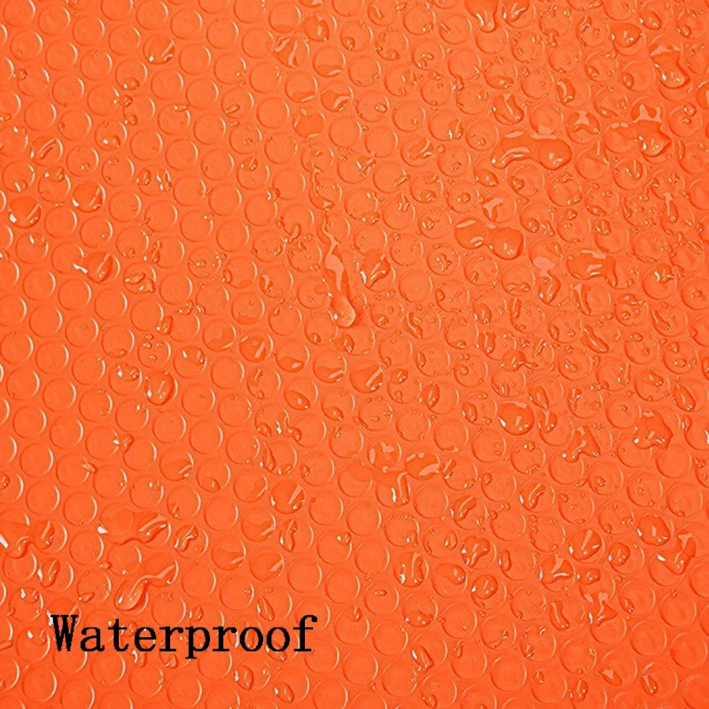 50Pcs 4 Sizes Pumpkin Orange Bubble Envelope Waterproof Plastic Bubble Bag Self Seal Padded Shipping Envelopes Business Supplies