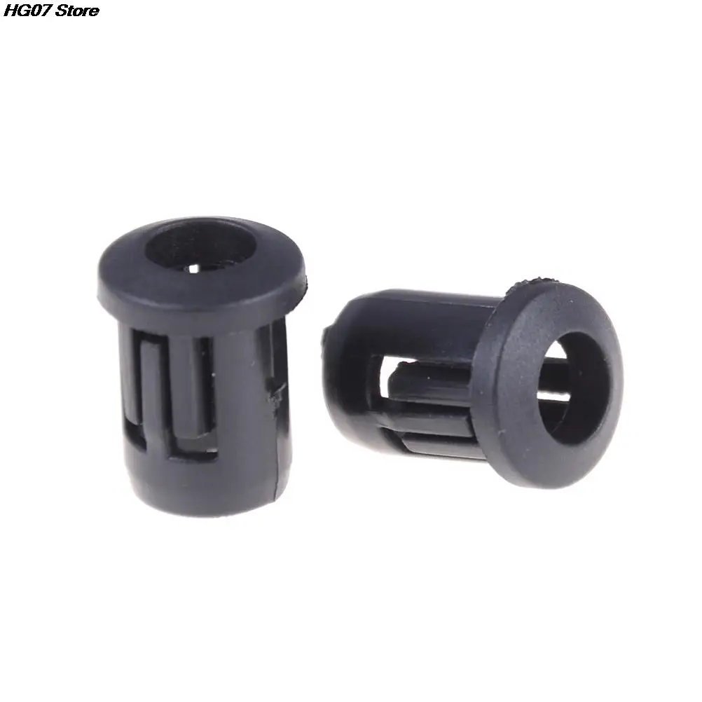 10/20/40pcs Black Plastic Lamp Bases LED Lamp Diode Holder Black Clip Bezel Socket Mount 3mm/5mm/8mm/10mm