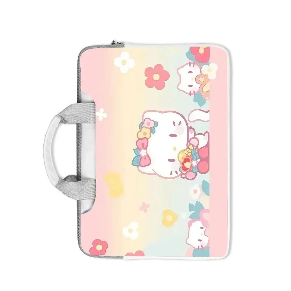

Cartoon Hello Kitty Portable Laptop Bag Protective Cover for Macbook 12 13 14 15.6 16 Inch Macbook Air Asus Huawei Holiday Gift