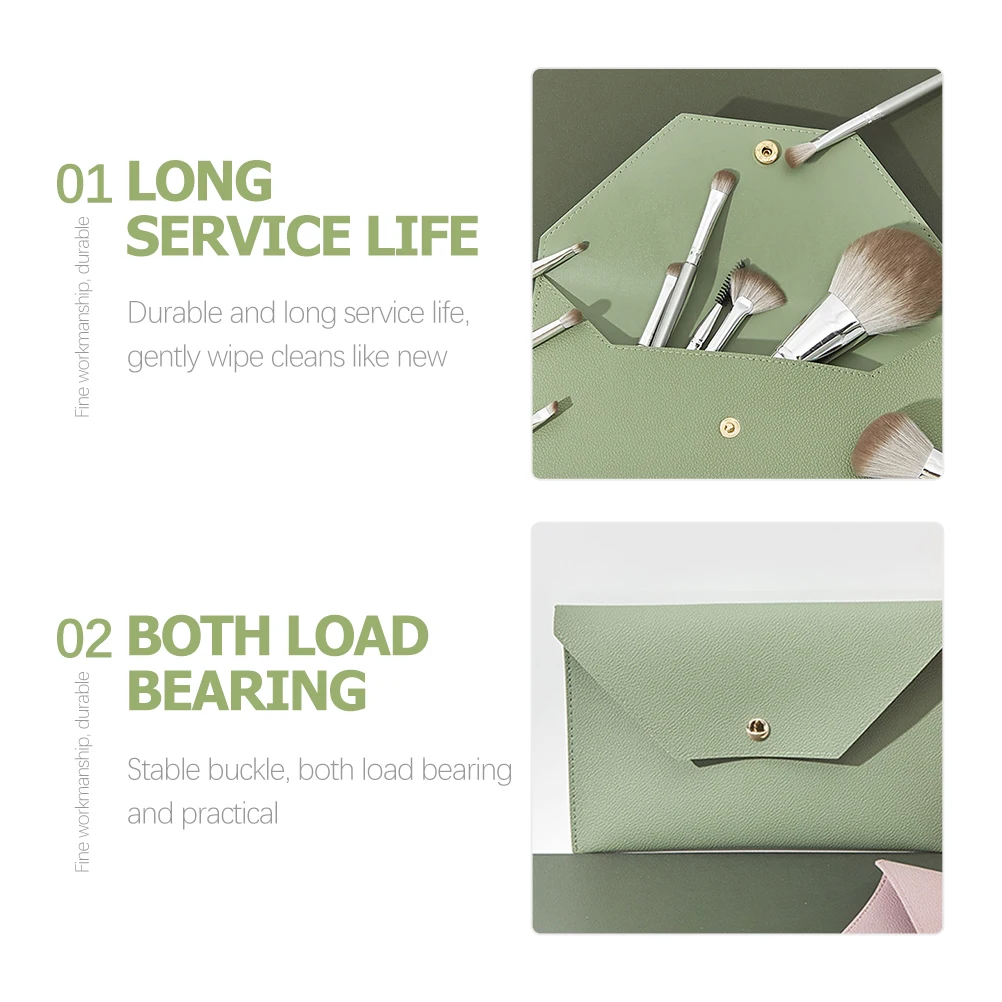 

Pvc Material Cosmetic Bag Makeup Organizer Women Wallets Money Pouch Cash Envelope Travel Accessories Storage