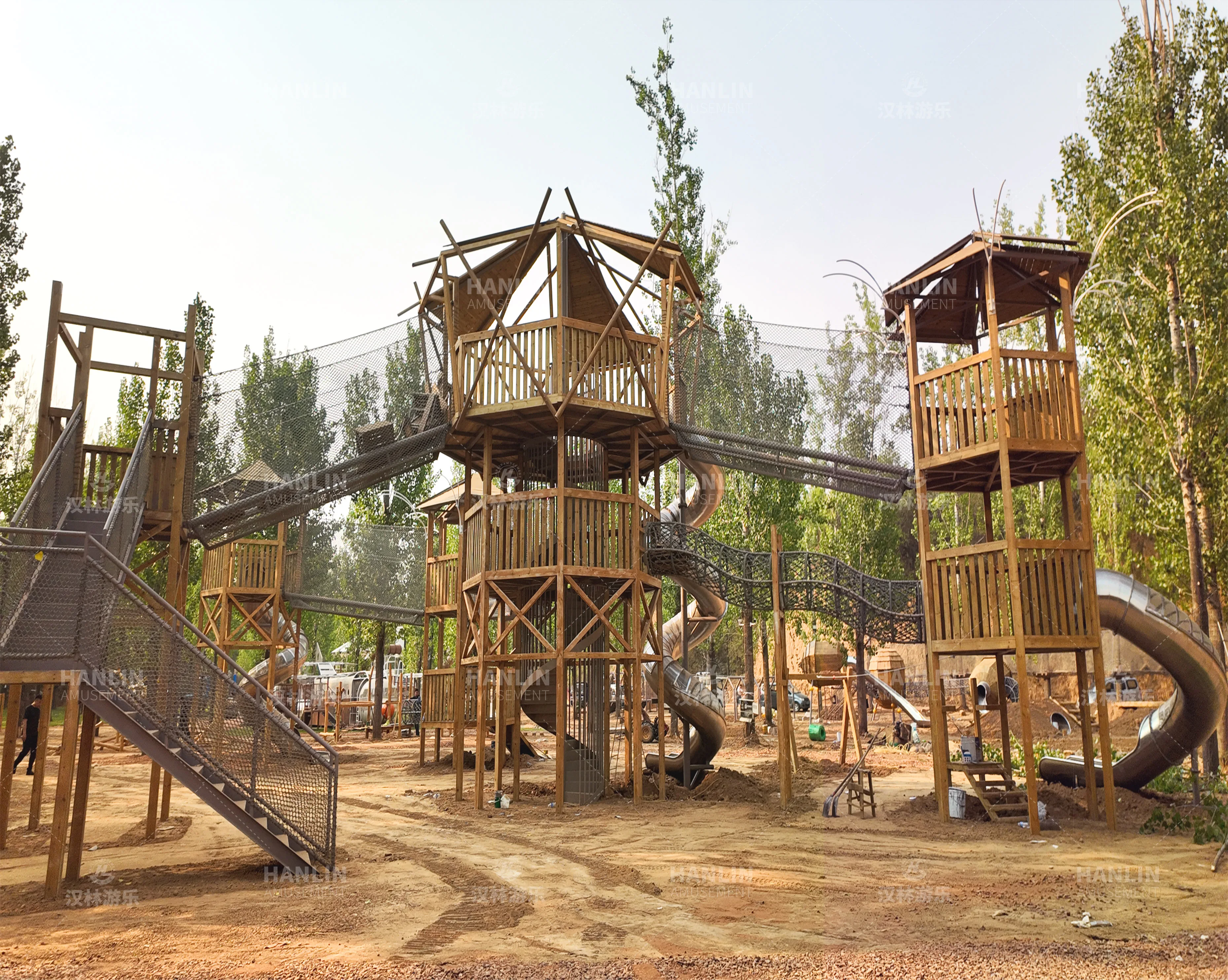 Columpio de Madera para Niños, - Kids Outdoor Wooden Playset reseña y precio