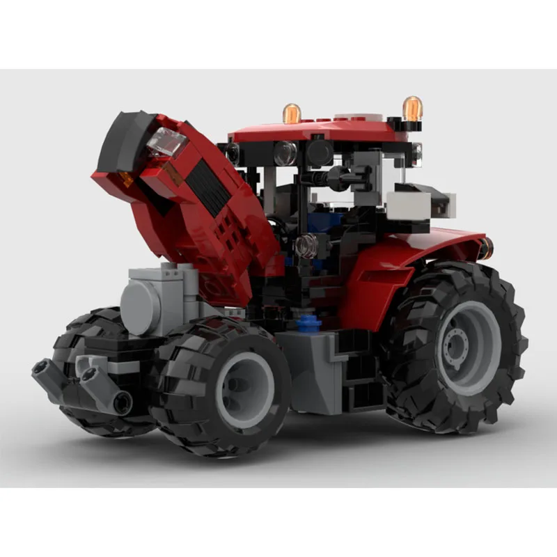 

MOC-246958 New Urban Agriculture Farm Tractor Building Block Model 284parts MOC Boys Children's Birthday Building Block Toy Gift