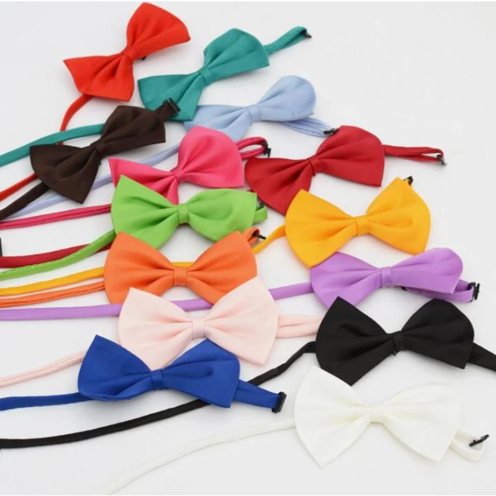 1000pcs Dog Neck Tie Dog Bow Tie Cat Tie Pet Grooming Supplies Pet Headdress Flower