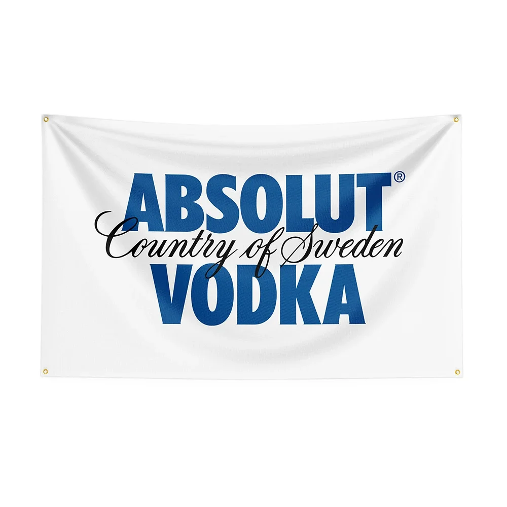 3x5Ft Absoluts Flag Polyester Printed Beer Banner For Decor