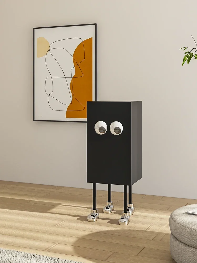 yj58 Children's Funny Long-Legged Monster Cabinet Hallway Chest of Drawers Sofa Side Cabinet Robot Quirky Ideas