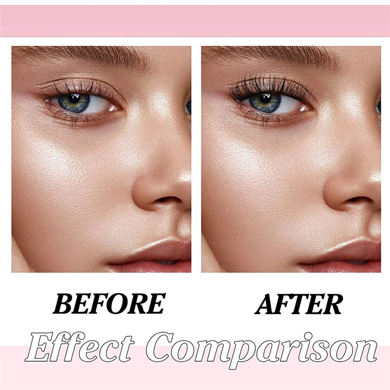 Rolo russo exclusivo, uso repetido natural, fibra química, material doméstico, tira completa de cílios para incrível maquiagem dos olhos