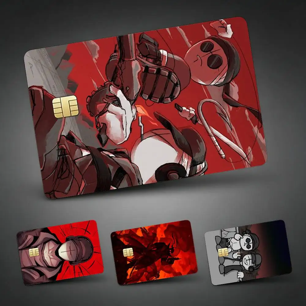Deimos J Sanford M-Madness C-Combat Credit Card Skin Stickers For VISA Bank Bus Metro Access Card Protective Film Cover Sticker