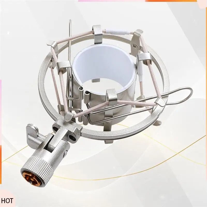 News Shock Mount For 40-45Mm Condenser Microphones Universal Anti-Vibrations Isolation Clip Holder Mic