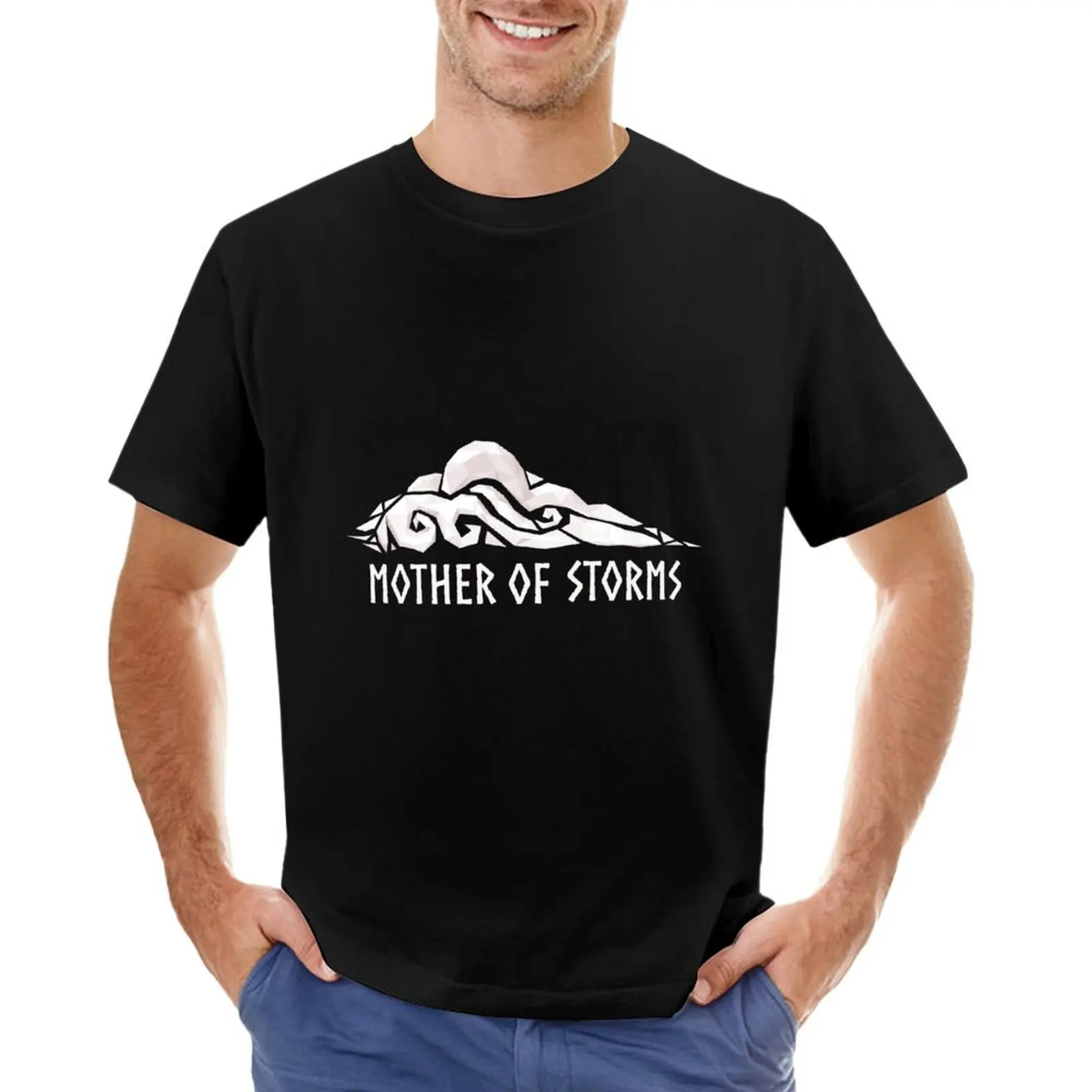 Guild Logo commission Mother of Storms T-shirt anime Blouse summer top plus sizes mens t shirt