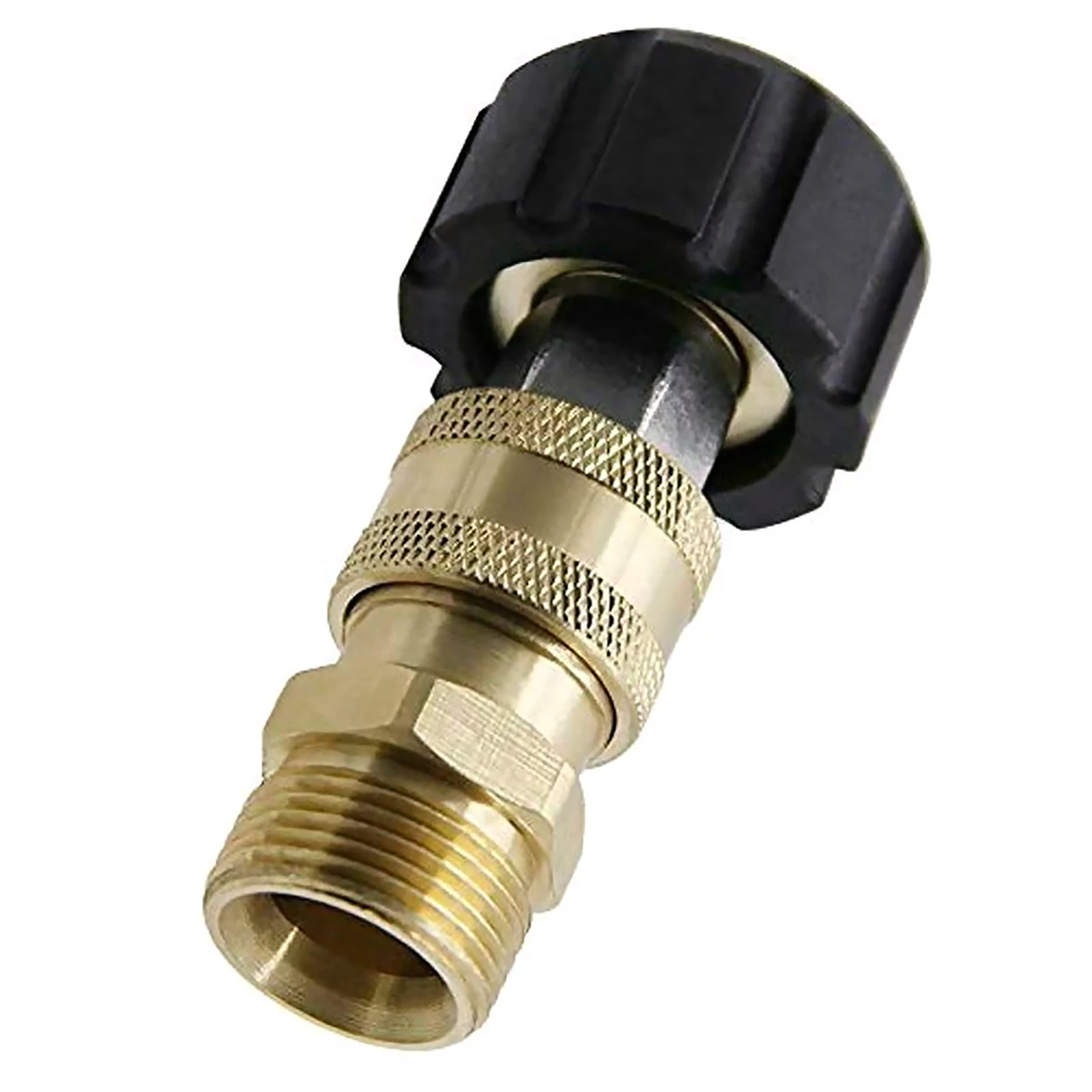 1Pc Pressure Washer Hose Adapter M22 14mm to 1/4 Quick Connector Fitting Car Washer Quick Coupling Water Gun Tube Adapter Joints