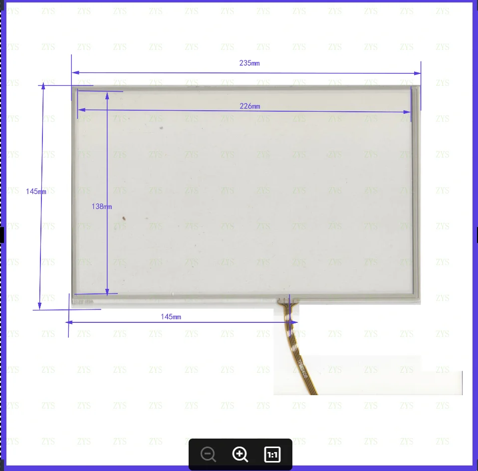 

For smart1000ie V4 10.2inch 4 line For CarDVD touch screen panel for radio carthis is compatible