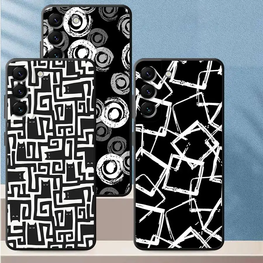 Fashion Line Art Phone Cover Case for Samsung Galaxy A57 A37 A22 A25 A24 A55 A52 A36 A32 A73 A51 A53 A35 A23 A26 A72 A71