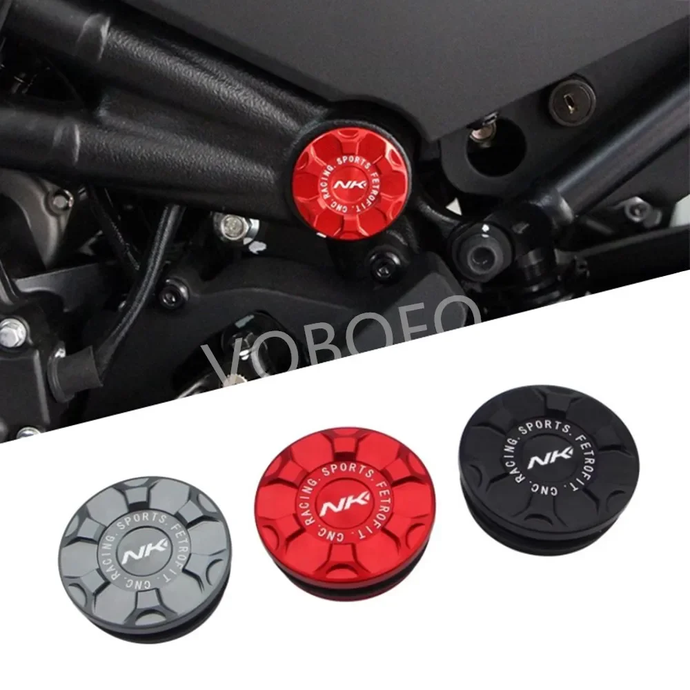 For CFMOTO 450CLC 450NK 450 CLC Motorcycle Frame Decorative Cover Dust Cover Block Plug Screw Cap Modification Accessories