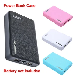 18650 Power Bank DIY Kit Storage Case Box without battery 4-section Solderless Mobile Power Kit with LED Power Indicators