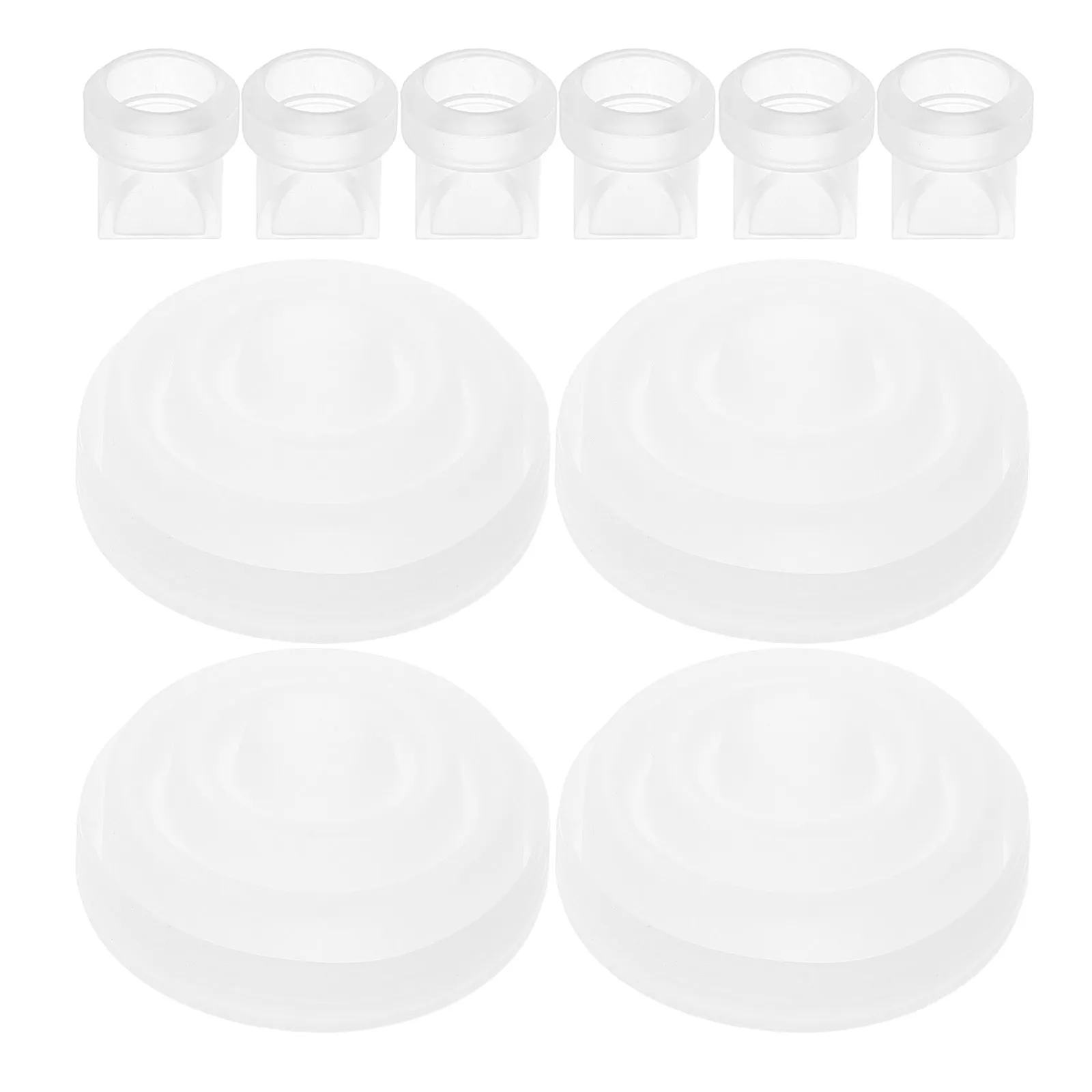 

1Set Washable Silicone Flange Insert Diaphragm for Breast Pumps Optimized Design Comfortable Pumping Seal Efficient Sturdy