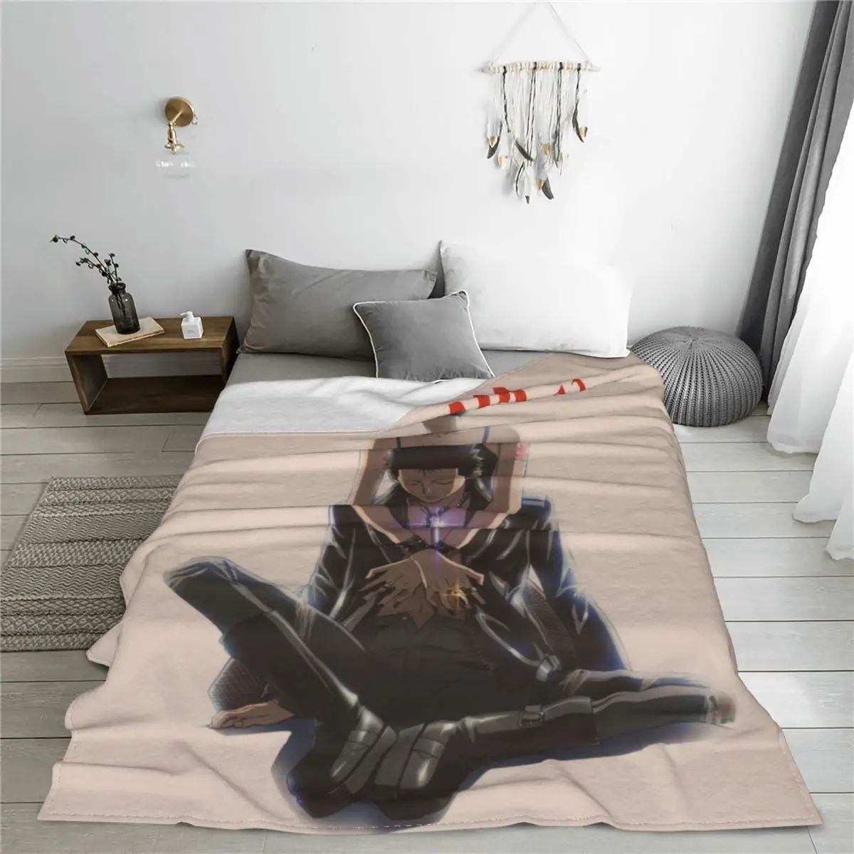 Hey Nana Osaki Shinichi Knitted Blankets Fleece Classic Anime Manga Super Warm Throw Blankets for Bedding Couch Bedspread