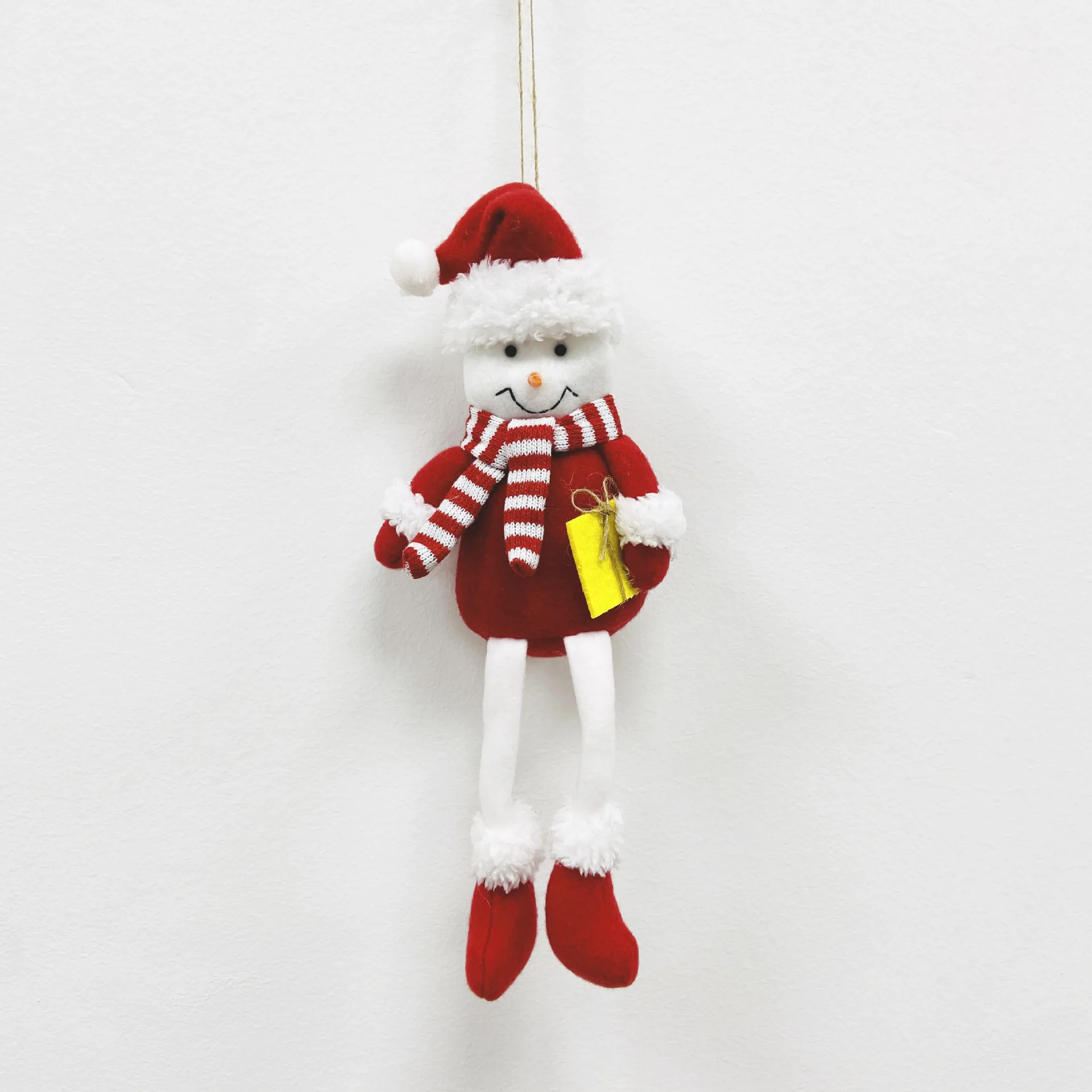 Merry Christmas Hanging Ornaments Lovely Plush Doll Santa Claus Snowman  Reindeer Pendant Xmas Tree DIY Decoration 2026 New Year - Image 4
