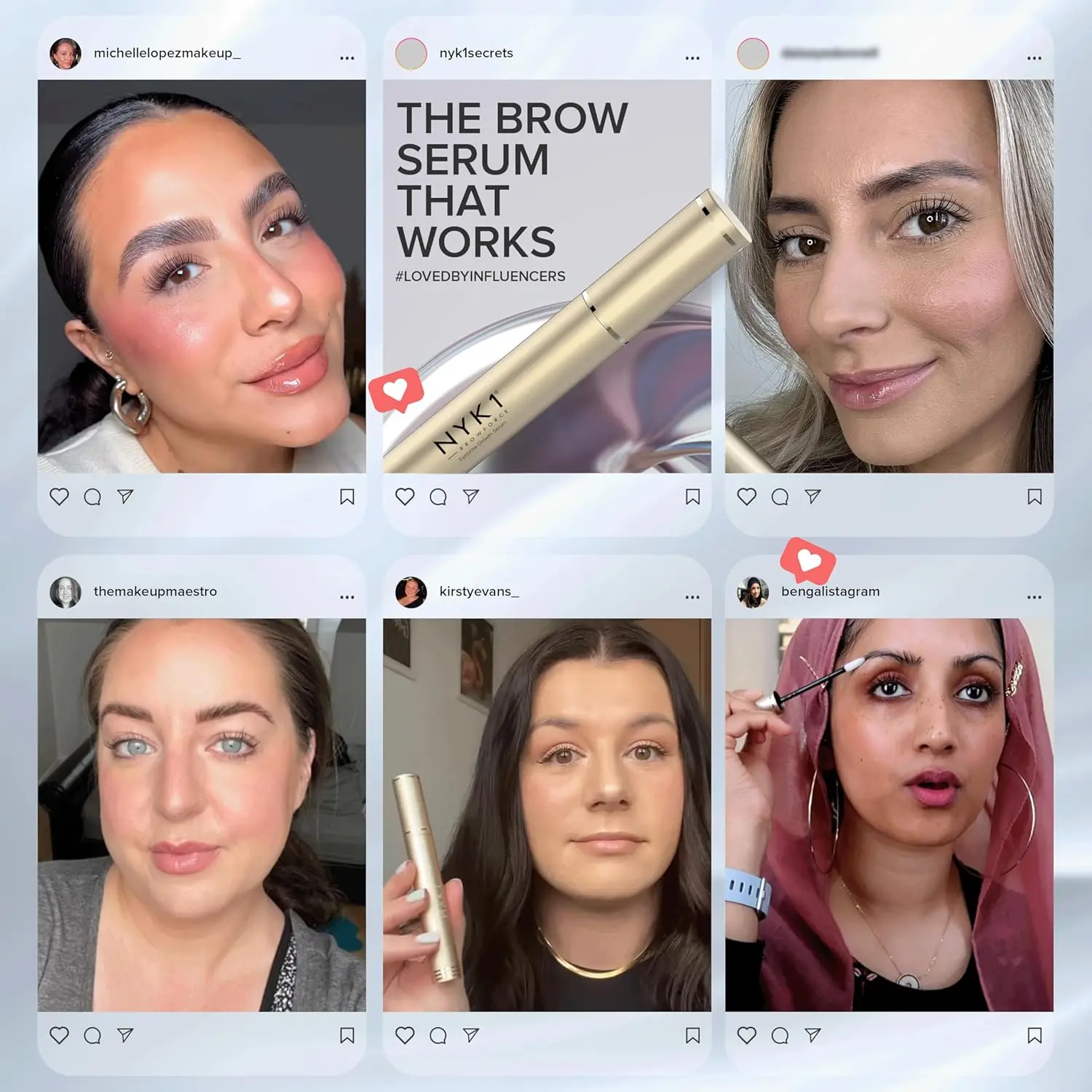 Sérum avancé pour la croissance des sourcils pour sourcils plus épais et plus épais - Formule naturelle (8 ml)