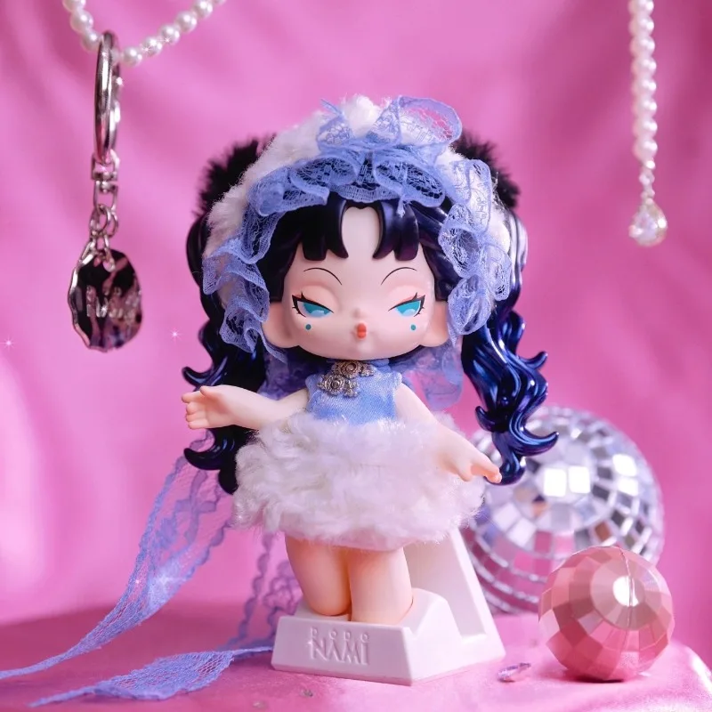 Nova série dodo nami disco caixa cega chaveiro & bolsa de telefone kpop bonecas brinquedo mistério colecionável mini figura presentes do dia de natal