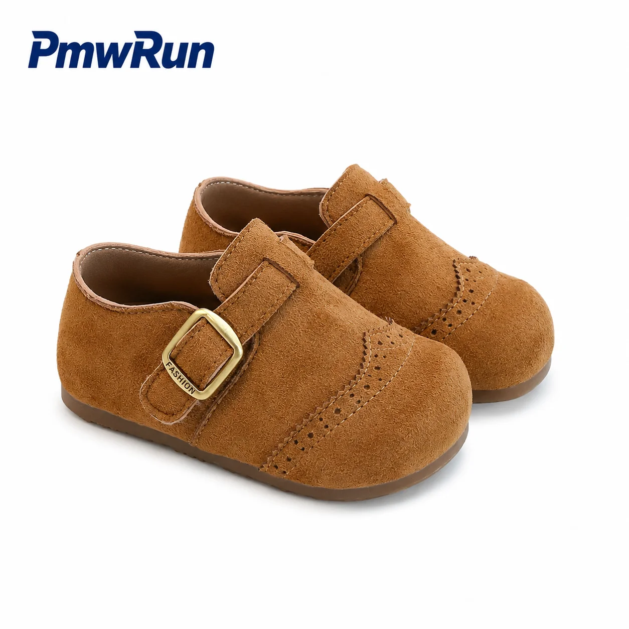 PU Leather Sport Shoes For Children Korean Style Teenager Girl's Footwear Anti-slippery Soft-sold Kid's Sneakers Casual Shoes