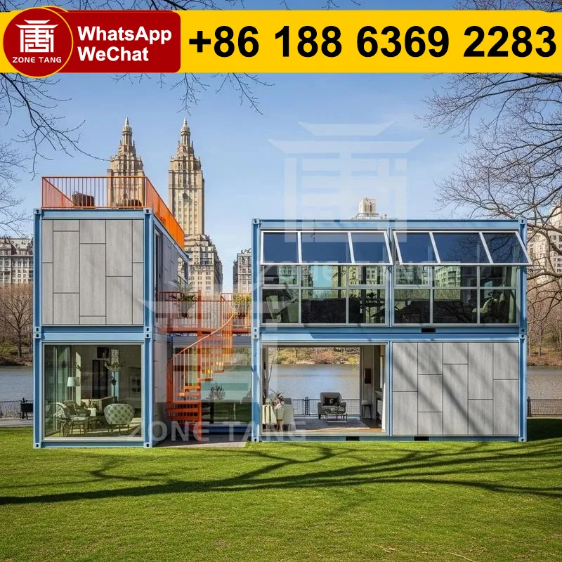 

Manufactured Homes Quick Deploy Mobility Premade Houses Flat Pack Home Temporary School Modern Shipping Container Home Long Life