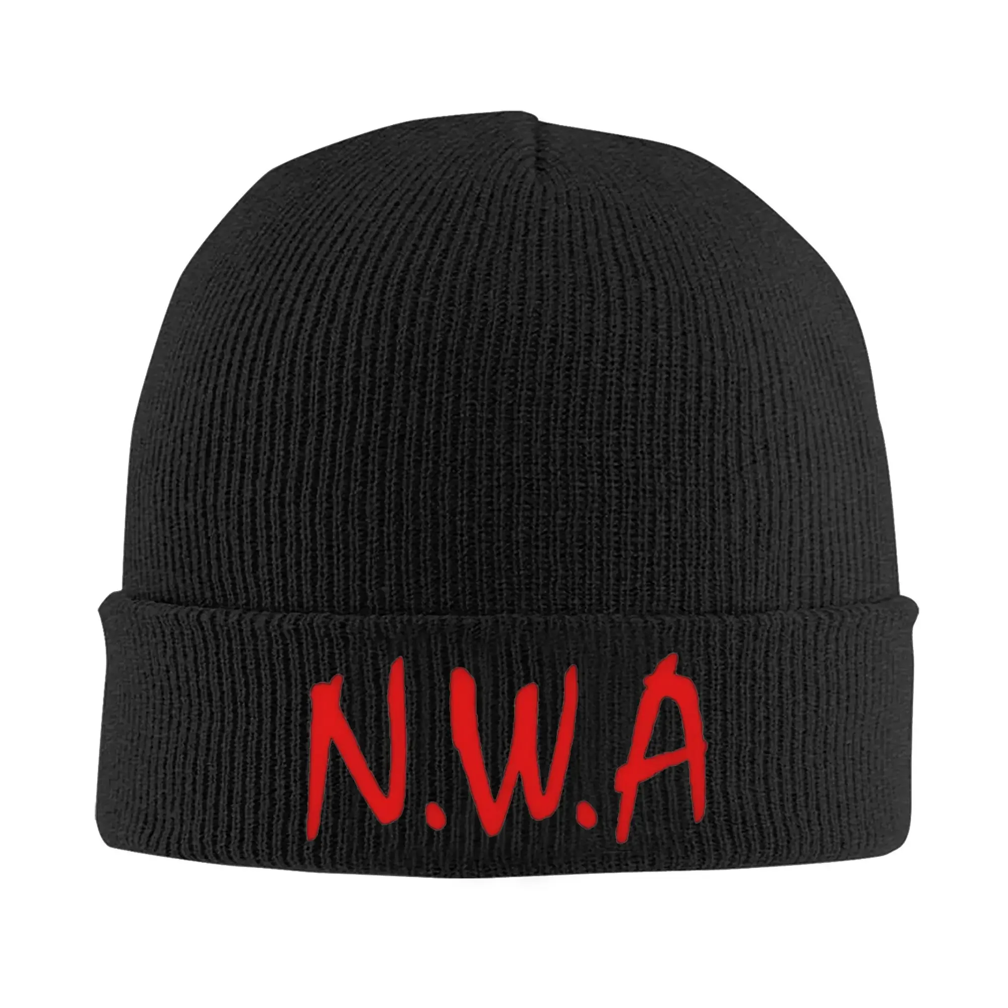 NWA Hip Hop Hat Autumn Winter Beanie Warm  Cap Men Women Acrylic Knitted Hat